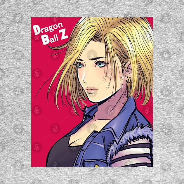 android 18 by kotchiyuuki